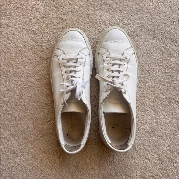 Original Leather Achilles Low in White Common Projects women’s - Picture 2 of 9